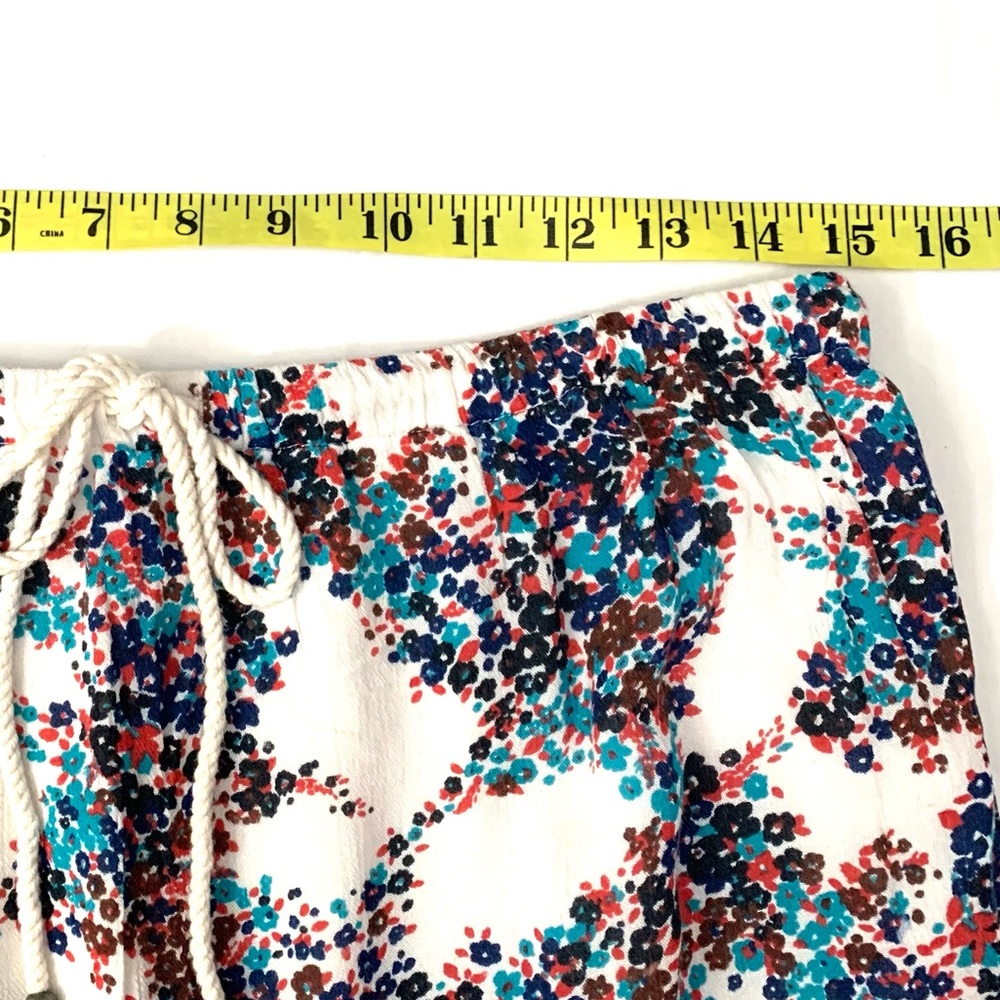 “Roxy” petite floral print drawstring waist maxi skirt- M - Picture 6 of 11